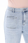Functional High Rise Straight Jeans