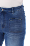 Functional High Rise Straight Jeans