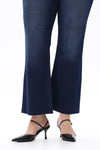 Sleek Americana High-Rise Bootcut Jeans