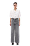 Effortless Mid Rise Wide Leg Jeans