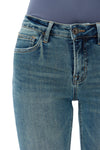 Heritage Mid Rise Straight Jeans