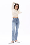 HIGH RISE STRAIGHT LEG DENIM JEANS OST5027