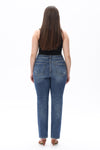 Heritage Mid Rise Straight Jeans