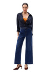 HIGH RISE WIDE LEG RELAXED JEANS OSW8016EC