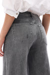 Effortless Mid Rise Wide Leg Jeans