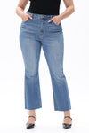 Tailored Mid Rise Bootcut Jeans