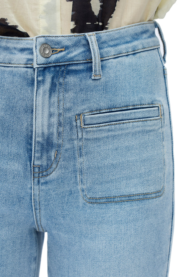 Functional High Rise Straight Jeans