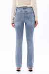 HIGH RISE STRAIGHT LEG DENIM JEANS OST5027