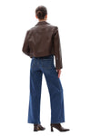 Effortless Mid Rise Wide Leg Jeans