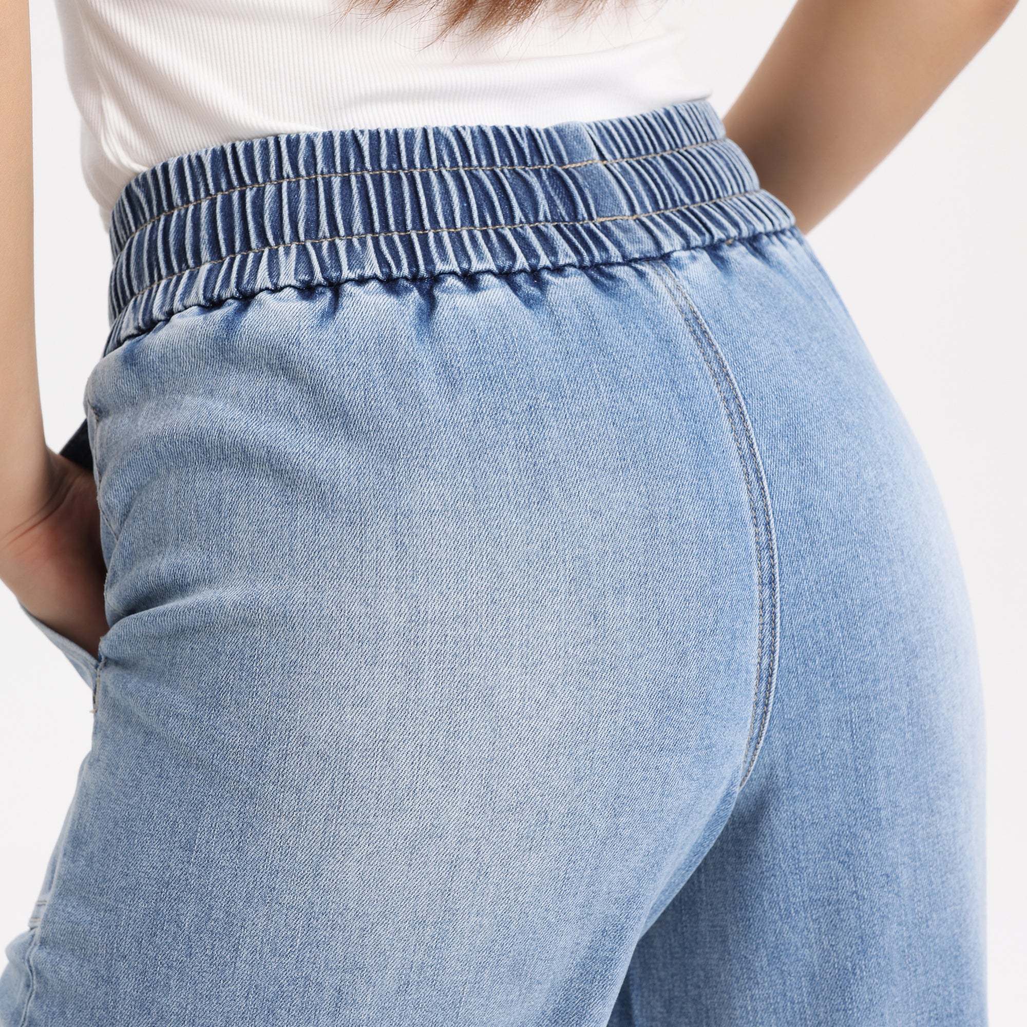 Vintage High Rise Wide Leg Jeans
