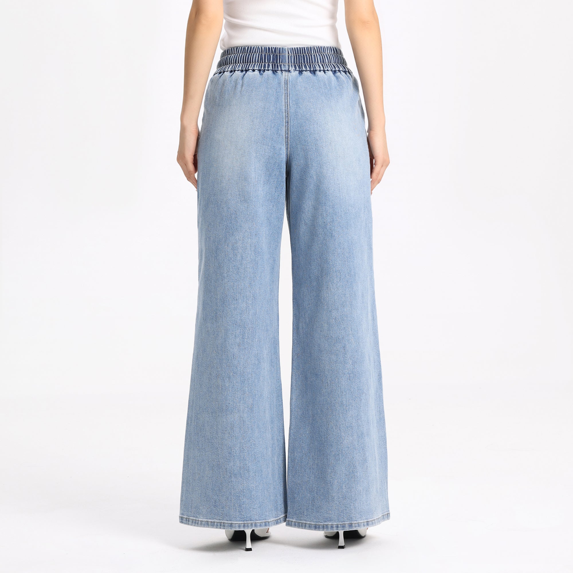 Vintage High Rise Wide Leg Jeans