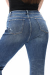 Heritage Mid Rise Straight Jeans