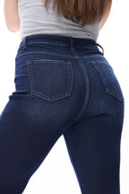 Sleek Americana High Rise Bootcut Jeans
