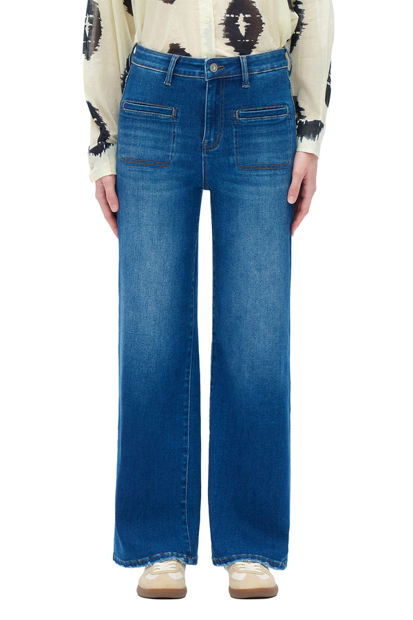Functional High Rise Straight Jeans