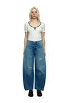 Vintage High Rise Barrel Jeans
