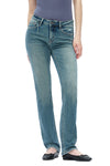 Heritage Mid Rise Straight Jeans