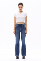 Sophisticated High-Rise Bootcut Jeans