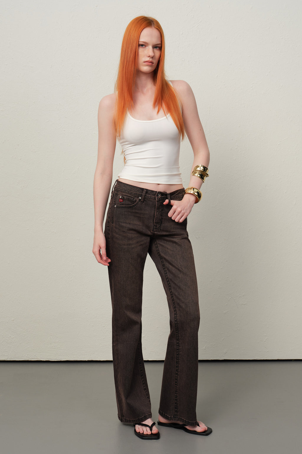 ONESO Modern Vintage Mid Rise Bootcut Jeans