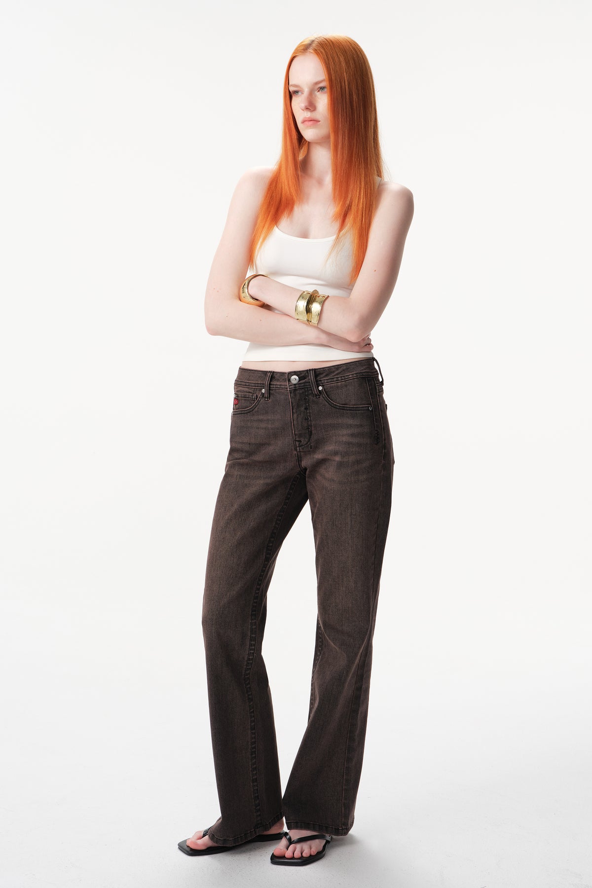 ONESO Modern Vintage Mid Rise Bootcut Jeans
