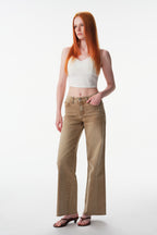 ONESO Effortless Mid Rise Wide Leg Jeans