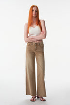 ONESO Effortless Mid Rise Wide Leg Jeans