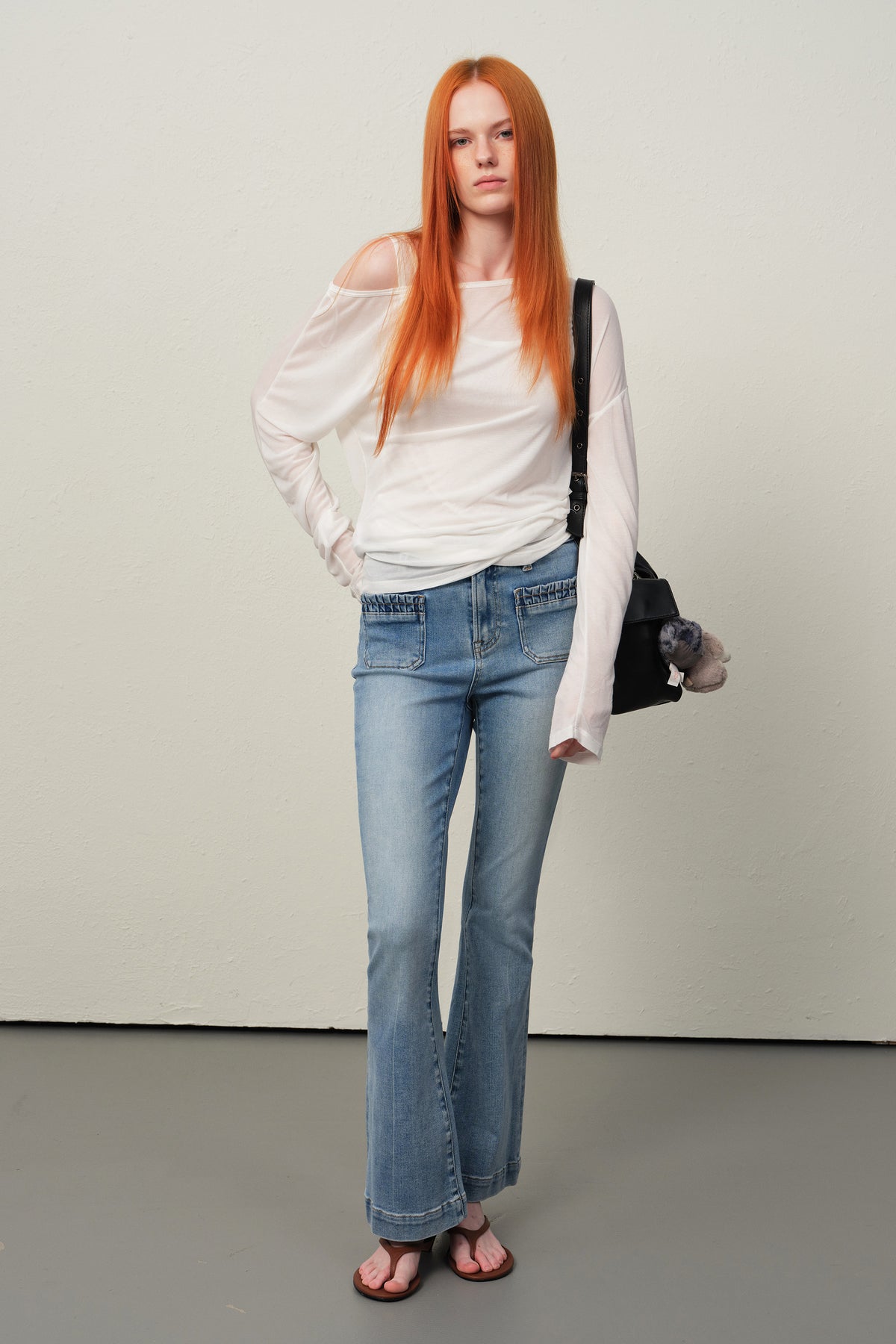 ONESO Vintage High Rise Bootcut Jeans
