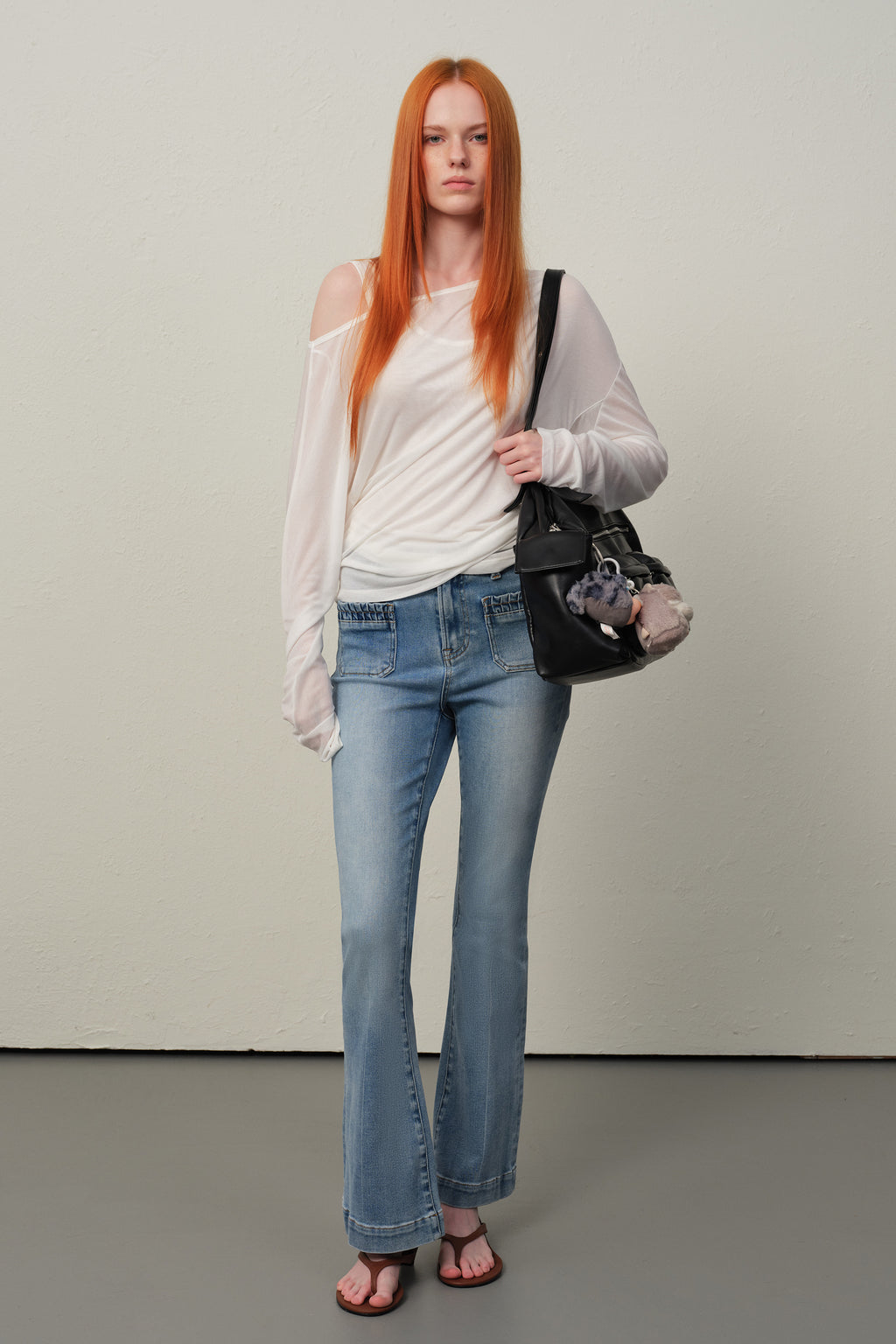ONESO Vintage High Rise Bootcut Jeans