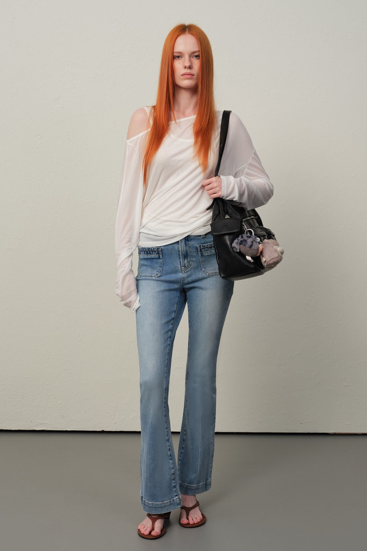 ONESO Vintage High Rise Bootcut Jeans
