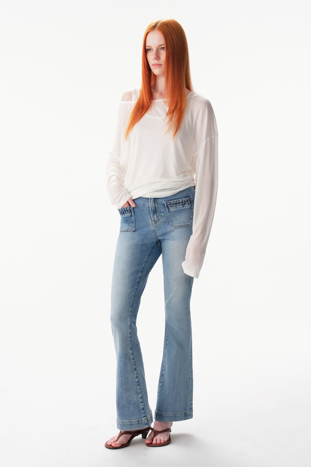 ONESO Vintage High Rise Bootcut Jeans