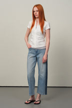 ONESO Edgy High Rise Barrel Jeans