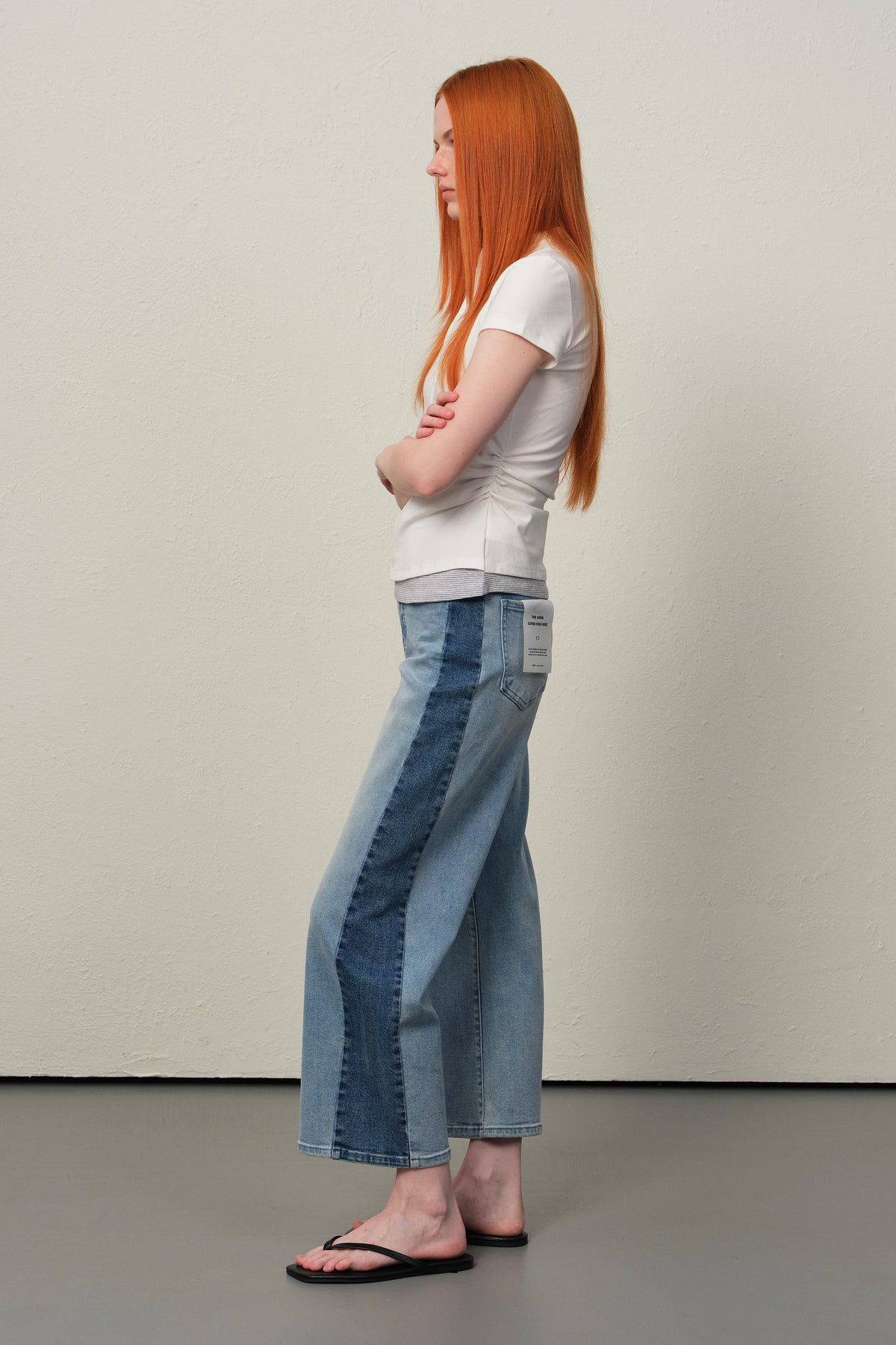 ONESO Edgy High Rise Barrel Jeans