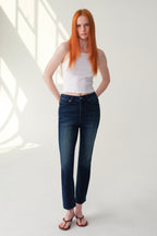 ONESO High Rise Classic Straight Jeans