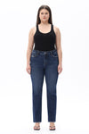 Heritage Mid Rise Straight Jeans