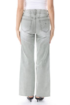 ONESO Effortless Mid Rise Wide Leg Jeans