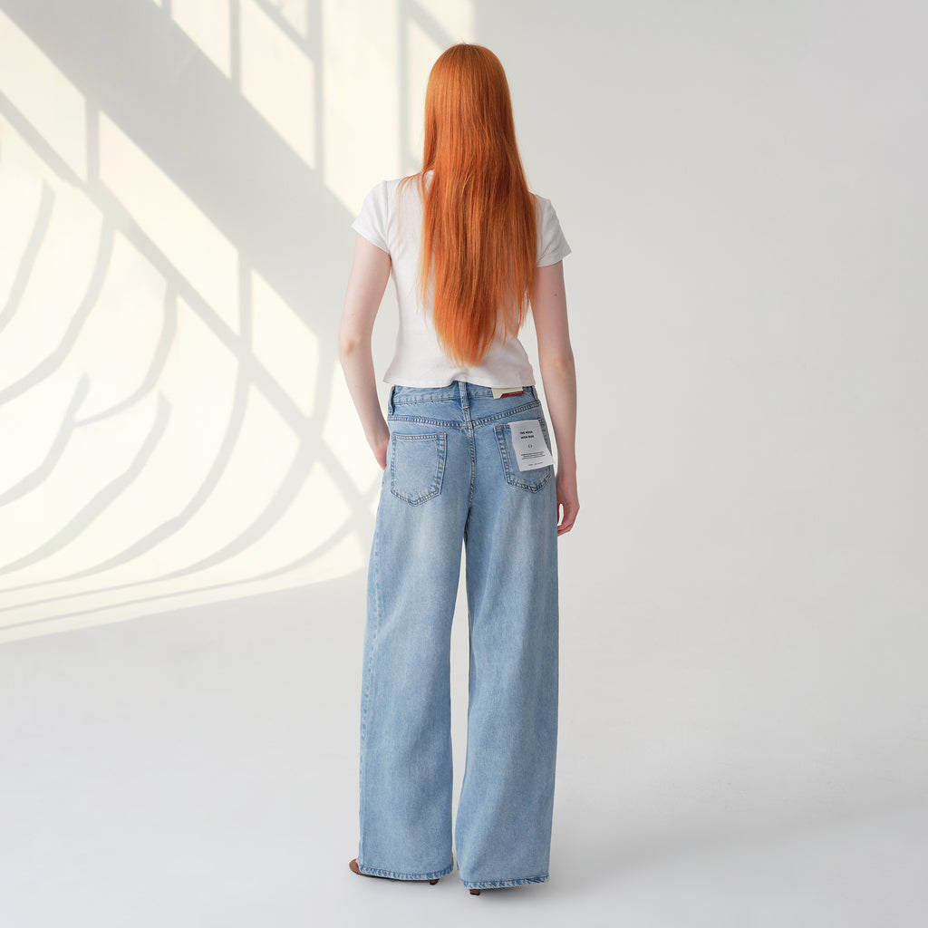 ONESO Effortless High Rise Wide Leg Jeans