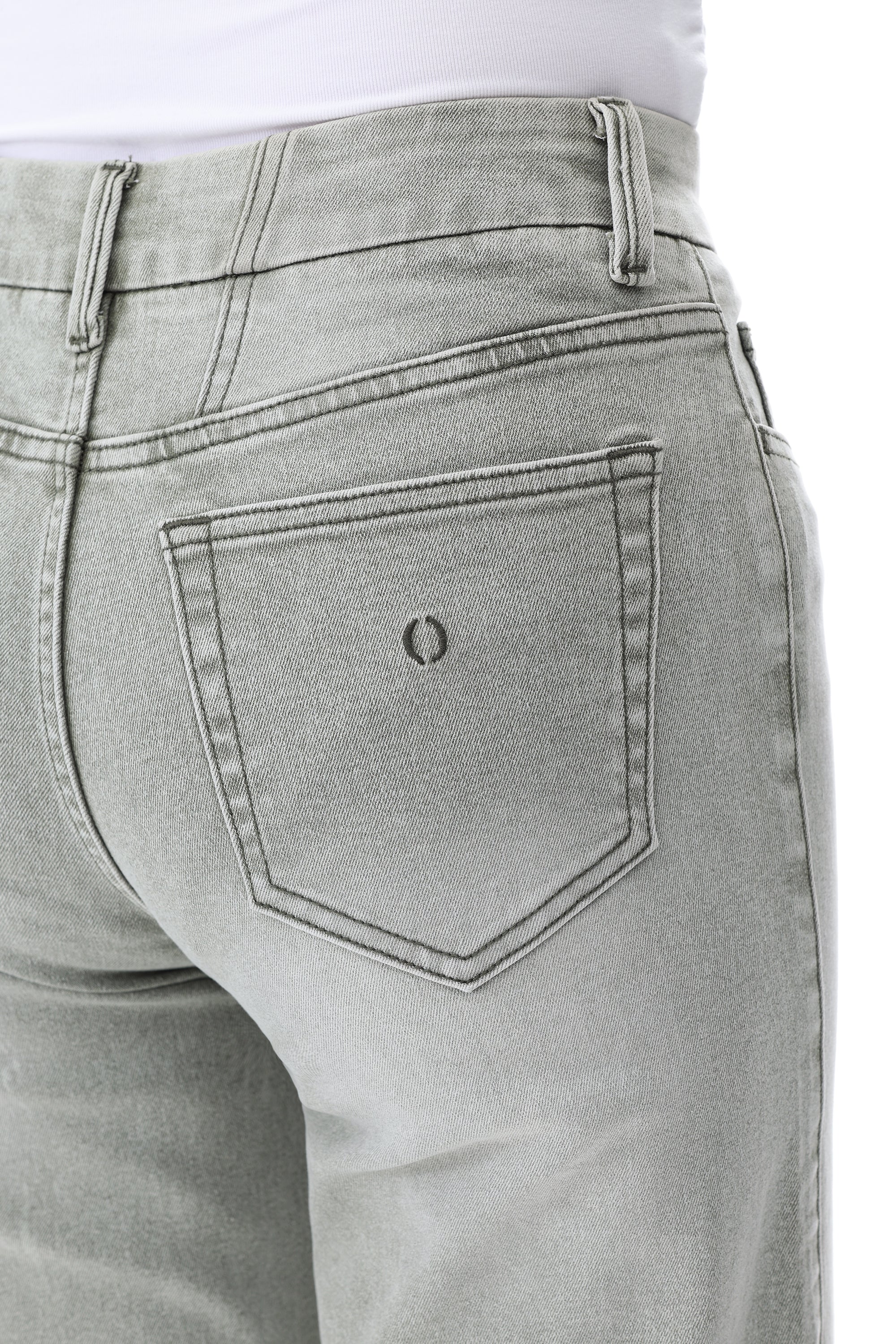 ONESO Effortless Mid Rise Wide Leg Jeans