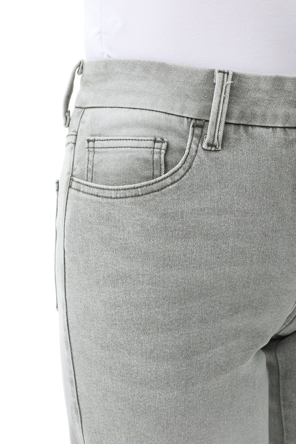 ONESO Effortless Mid Rise Wide Leg Jeans
