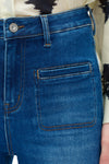 Functional High Rise Straight Jeans