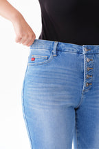 ONESO Chic High Rise Bootcut Jeans