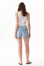 ONESO Casual Mid Rise Shorts Jeans