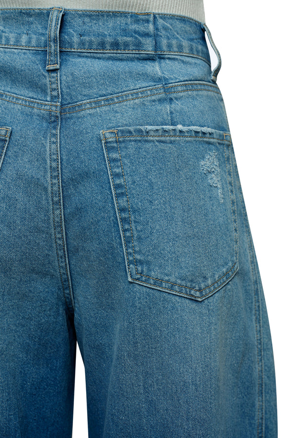 Vintage High Rise Barrel Jeans