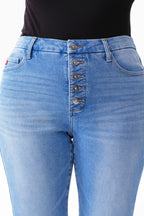 ONESO Chic High Rise Bootcut Jeans