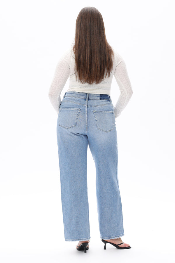 Classic High Rise Straight Jeans
