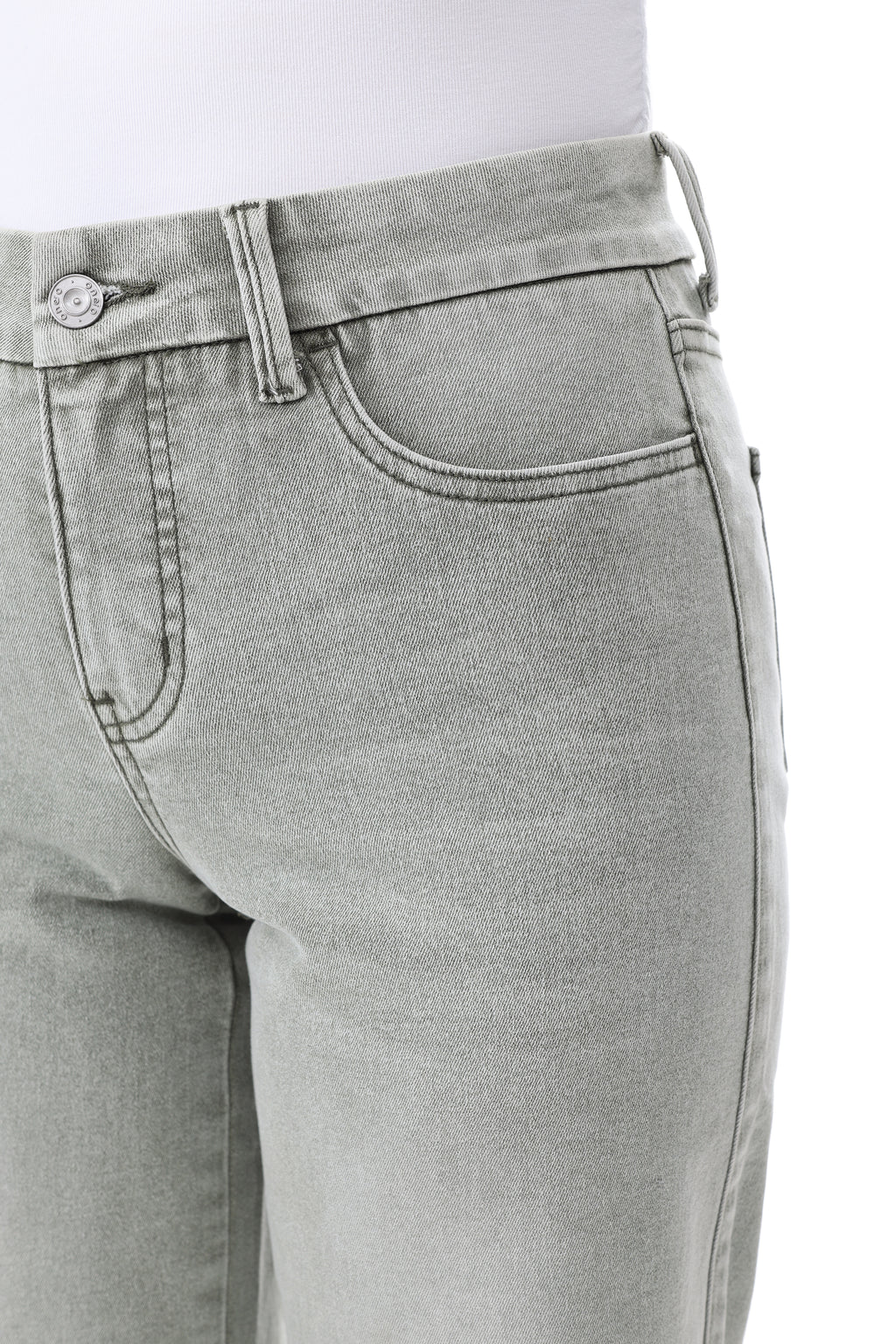 ONESO Effortless Mid Rise Wide Leg Jeans