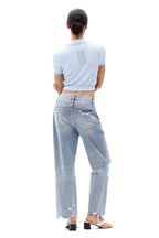 Edgy 90s High Rise Straight Jeans