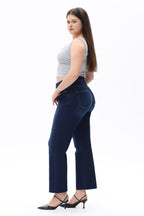 Sleek Americana High Rise Bootcut Jeans