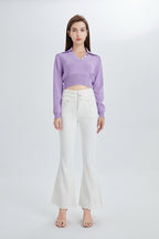 Chic High Rise Flare Jeans