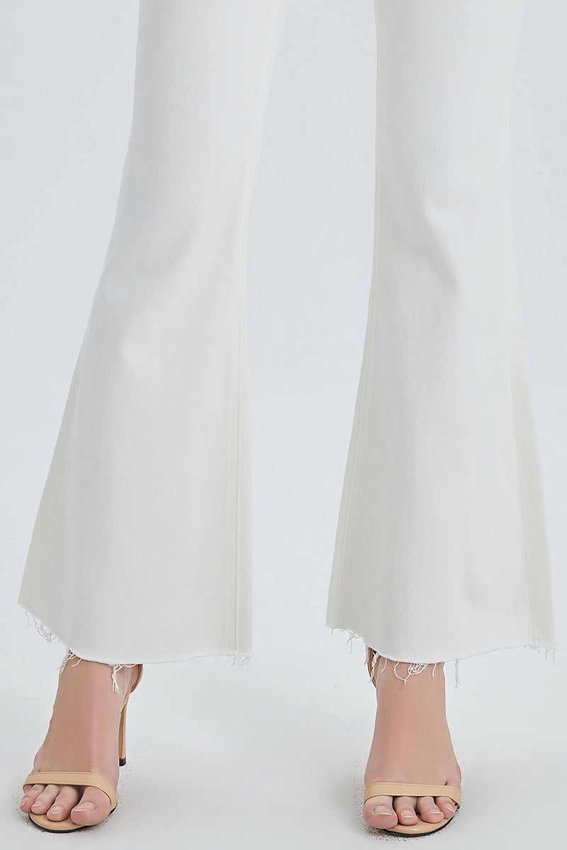 Chic High Rise Flare Jeans
