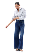 ONESO Effortless Coastal Mid Rise Wide Leg Jeans