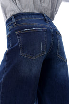 ONESO Effortless Coastal Mid Rise Wide Leg Jeans